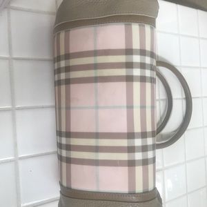 Burberry pink plaid small/medium handbag